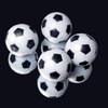 Tenalleys 8 Pack Table Soccer Foosballs 1.42 Inch Replacement Balls Soccer Game Table Soccer Balls Foosball Accessory (Black White)