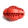 Nibble Pet Products Healthy Teeth Interactive Dog Toy Chew, Red