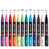 12 Posca Paint Markers, 1M Markers with Extra Fine Tips, Posca Marker Set of Acrylic Paint Pens | for Art Supplies, Fabric Paint, Markers for Art
