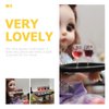 LUOZZY 20 Pcs Miniature Dollhouse Wine Glasses 1: 12 Scale Wine Glasses Miniature Champagne Glasses Dollhouse Accessories