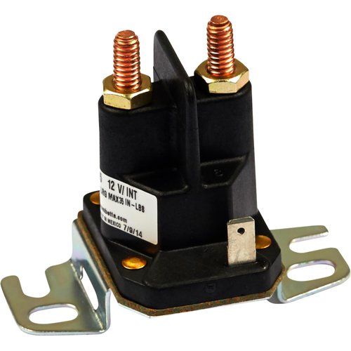 Briggs & Stratton 691656 Starter Solenoid Replaces 691656 555375GS 790951 , Black , 3.15 Inch