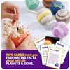 Galaxy Gem Dig Kit for Kids - Gemstones Digging Science Kits for Kids Age 6-7, 6-8, 8-10 - Gifts for 6 7 8 9 10 11 Year Old Boys & Girls - Planet Space Toys for Kids 8-10 - STEM Stuff for Boy & Girl