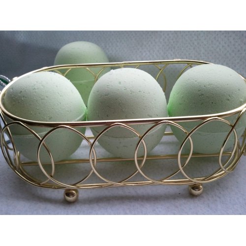 Spa Pure BONSAI Bath Bombs - 3 XL Fizzies, XL Handmade in the USA with Shea, Mango and Cocoa Butter, Ultra Moisturizing, Great for Dry Skin, (Bonsai)