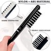 Hair Styling Tool Set - Volumizing Combs and Brushes for Women and Men - Double-Sided Picks, Curl Comb, and Portable Brush