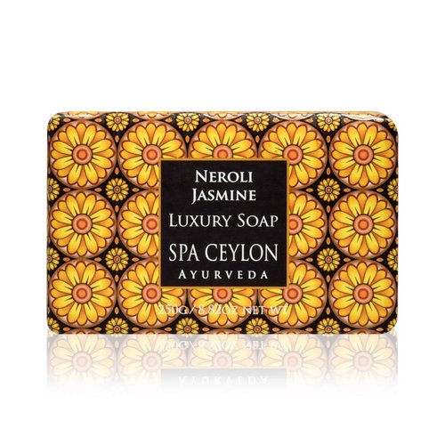 SPA CEYLON NEROLI JASMINE Luxury Soap | Luxuriously Creamy Natural Cleanser | Hydrating | Softens skin | Paraben Free | 100% Vegetarian | Suitable for all skin types