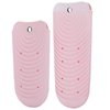 Silicone Pouch 2pcs Heat Resistant Pouch for Curling Irons for Hair Straightener for Home Use for Salon(Nordic powder)