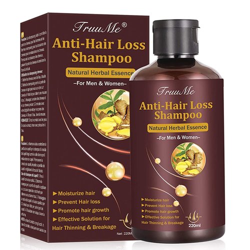 TruuMe Hair Growth Shampoo, Anti Hair Loss Shampoo, Helps Stop Hair Loss, Regrowth Shampoo for Men & Women, 220mL