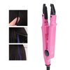 Professional Hair Extension Iron, Flat Shape Fusion Hair Extension Connector Machine Salon Fusion Iron Wand Temperature Adjustable Tool Wig Connector Tools Hair Styler ()