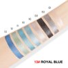 evpct Royal Blue Shimmer Cream Eye Shadow Brightener Sticks Set for Eyes, Blue Shimmery Matte Pencil Eye shadow Applicator Stick Pen Palette Makeup Waterproof sombras en crema para ojos 13#