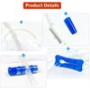 Condom Catheter External self Sealing Set 10 Pcs Male Condom Catheter 2 Pcs 1000ml Urine Bag (30mm/1.18inch)