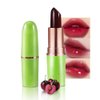 BINGBRUSH Cherry Color Changing Lipstick Queen,Moisturizer Long Lasting Lip Care Lip Balm Magic Lip Gloss Lip Tint Stain Glossly Makeup Lipstick Set for Women (1pc 04#Cherry)
