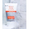 Neutrogena All-In-1 Acne Control Daily Face Scrub to Exfoliate and Treat Acne, Salicylic Acid Acne Treatment, 4.2 fl. Oz (Pack of 3)