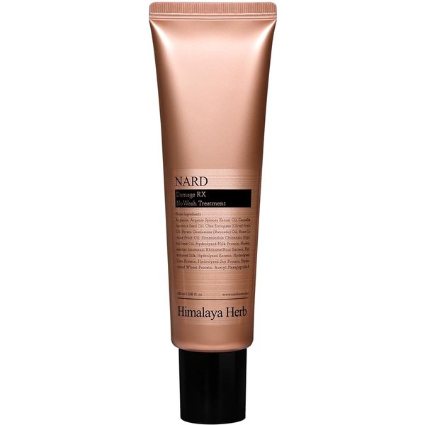 NARD Damaged Hair Care No Wash RX Conditioner - Rinse Free, and Quick Softness (Containing Amino Acids, Protein, Keratin, Silk, 11 Peptides, Vitamin E, and 6 Oils) - 3.38 oz