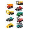 Fajiabao Construction Toy Cars for 3+ Years Old Toddler Boy Toys Mini Pull Back Cars Small Truck Toddler Stocking Stuffers Party Favors Operation Christmas Child Bulk Kids Prize (Color Random)