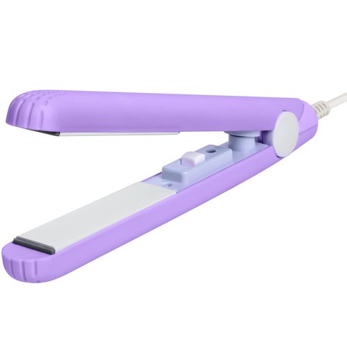 Hair Straightener Mini Flat Iron for Thin Hair Purple