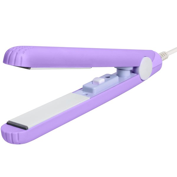 Hair Straightener Mini Flat Iron for Thin Hair Purple