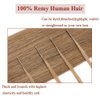 Rich Choices I Tip Hair Extensions Human Hair,100 Strands 0.5g/Strands,100% Real Remy Human Hair Extension Pre Bonded Keratin Stick In Hair Extensions Hair Piece For Women 16 Inch #12 Golden Brown