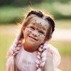 Partywind Face Temporary Tattoos for Girls, Waterproof Fake Tattoos for Kids Party Supplies Favors, Face Tattoos for Children Birthday Party Games, Special Party Goodie Bag Stuffers Fillers