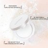 SERSEUL Translucent Setting Powder Clean Matte Pressed Powder Oil Control Face Finishing Pressed Powder with Soft Focus Effects Long Lasting Face Powder