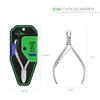 NGHIA Cuticle Nipper - D-04 JAW 16 | Stainless Steel | Durable and Sharp | Ergonomic Design | Grey Plated | Ideal for Salons and Home Use