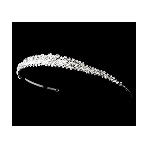 Princess Rhinestone Majesty Wedding Bridal Tiara Headpiece