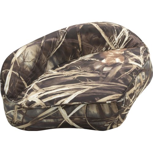 Attwood 98505CA Casting Fishing Boat Seat, Camouflage Vinyl Finish