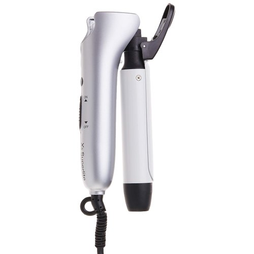 X5 SUPERLITE Nano Tourmaline Ceramic Curling Iron Folding Travel Size 1" | Model 7019