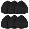 TopBine Removable Bra Pads Inserts Women's Comfy Sports Cups Bra Insert for BIkini Top Swimsuit (A/B BLACK)