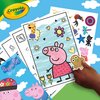 Crayola Peppa Pig Coloring Book with Stickers, Gift for Kids, 96 Pages, Ages 3, 4, 5, 6