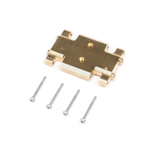Axial Chassis Skid Plate Brass 19.5g AX24 AXI301002 Electric Car/Truck Option Parts