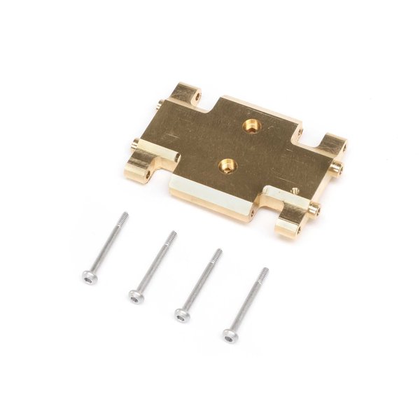 Axial Chassis Skid Plate Brass 19.5g AX24 AXI301002 Electric Car/Truck Option Parts