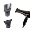 YingEnter Professional Plastic Hair Dryer Nozzle Diffuser Hair Dryer with 1.77in/45mm Diameter Nozzle Comb Attachment Concentrator Replacement Blow Flat Hairdressing Salon Styling Tools,Type-B