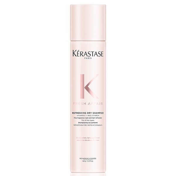 Kerastase Fresh Affair Dry Shampoo | Fine Fragrance Root and Hair Refresher | Instantly Absorbs Excess Oil on Scalp and Hair | Lightweight | Fresh Scent | Silicone Free | For All Hair Types | 5.3 oz