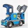 Hape Police Car with Siren | 3Piece Cops & Robbers Play Set with Action Figures