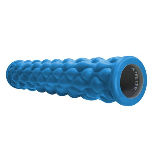 Teeter Massage Foam Roller – Deep Tissue Muscle Relief to Boost Recovery, Flexibility – 13 or 26 inch, 2 Textures/densities – Back Pain Relief, Sports Massage, Myofascial Release
