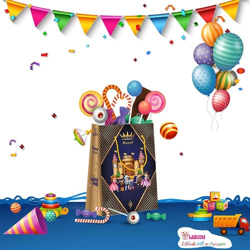 Premium Royal Prince Party Bags, Party Favor Bags, New, Treat Bags, Gift Bags, Goody Bags, Party Favors, Party Supplies, Decorations, 12 Pack