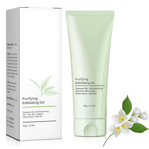 Purifying Exfoliating, Exfoliating Scrub,Purifying Exfoliating Moisturizing Cleanses Giv,Deep Cleansing Face and Body Exfoliating Scrub Gel Available for both men and women (1pcs)