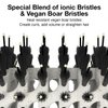 Olivia Garden NewCycle Round Vegan Boar and Ionic bristles Vented Hair Brush and made from 100% recycled material (except bristles)