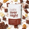 Oats Overnight - Chocolate Peanut Butter Banana - 20g Protein, High Fiber Breakfast Shake - Gluten Free, Non GMO Oatmeal (2.8 oz per meal) (8 Pack + BlenderBottle)