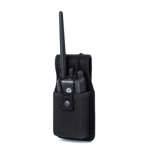 LUITON Universal Radio Case Two Way Radio Holder Universal Pouch for Walkie Talkies Nylon Holster Accessories for MOTOROLA MT500, MT1000, MTS2000 and Similar Models (1 PACK)
