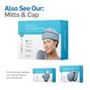 NatraCure Migraine Relief Cooling Gel Ice Cap – Reusable Comfort Cap for Headaches Hat Ice Pack Cold Cap to Soothe The Scalp - Cold Therapy Head Wrap Ice Beanie