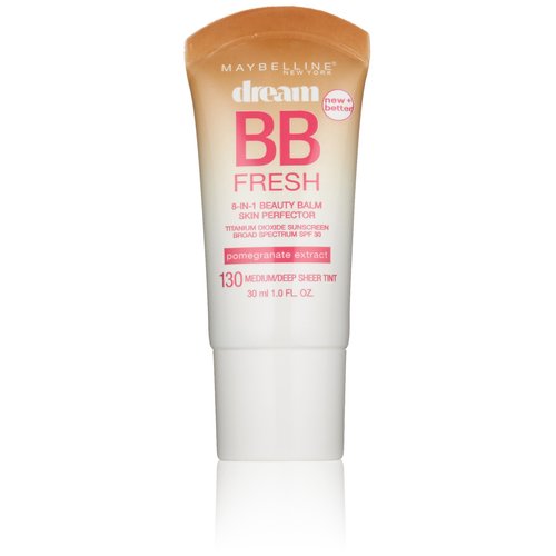 Maybelline New York Dream Fresh BB Cream, Medium/Deep, 1 Fluid Ounce
