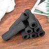 Cane Grip Replacement Cane Grip Foam Cane Handle Grip Replacement Offset Cane Grips Walking Cane Hand Grip Foam Handle for Cane Bicycle Handlebars 4.53 x 0.98 x 0.98 Inch, Black (2 Pieces)