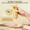 OBRVE 2pcs Gold Foil Peel-Off Mask, 98.4% Gold Facial Mask, Gold Peel Off Face Mask, Gold Face Mask for Moisturizing