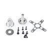 KingVal Replacement 5065 435KV Brushless Motor with Mounting Screw Kit Compatible with RC Fixed-Wing Multicopter Helicopter Aircraft Airpalne