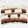 8 Pack Satin Scrunchies - Soft Hair Ties for Bachelorette Party Favors and Bridesmaid Proposal Gifts (Ivory, Rose Gold, Gold, Wine, Black)