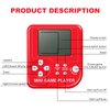 SSRMX 24Pcs Video Game Party Favors Video Game Keychain Gamer Party Favors Video Game Party Supplies Arcade Mini Gaming Keychain for Boys and Girls