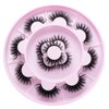 ZUMEHU Eyelash Strip Natural Cat Eye Lashes Wispy Lashes 11 Pairs Mink Lashs fluffy Natural Looking Lashes 3D Cateye Lashes Medium Length False Eyelashes Lashes Pointy | 14 MM Lashes
