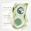 Liillya 10 Pods Travel Clay Mask Individually Wrapped Clay Face Mask Set Acne Blackhead Removal - MiNi Face Mask Set Facial Mask Kit with Silicone Mask Brush - Removes Excess Oil Hydrating
