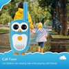 Retevis RT30 Kids Walkie Talkies, Toddler Toys for 3-5 Year Old Boys Girls, Small Owl Toy Walkie Talkie for Kids, Easy to Use, LED Eyes, Christmas Holiday Toy Gifts, Indoor Role Play(Blue,2 Pack)
